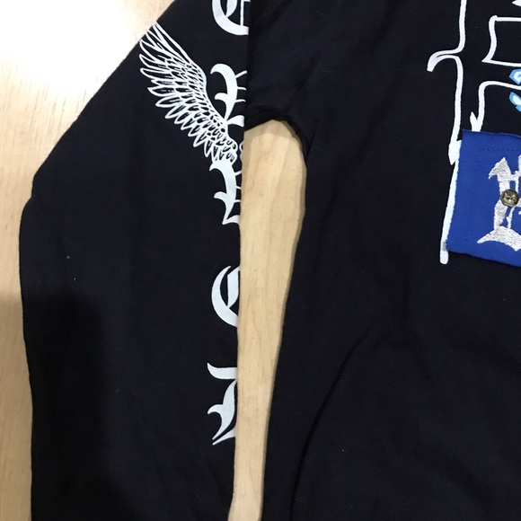 Boys Long Sleeve Motor Cycle Cyclist Shirt XL 7X - Picture 3 of 5